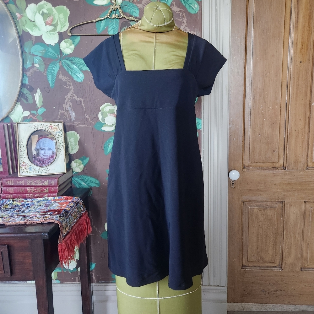Boston Proper Square Neck Sheath Dress Pm - image 1